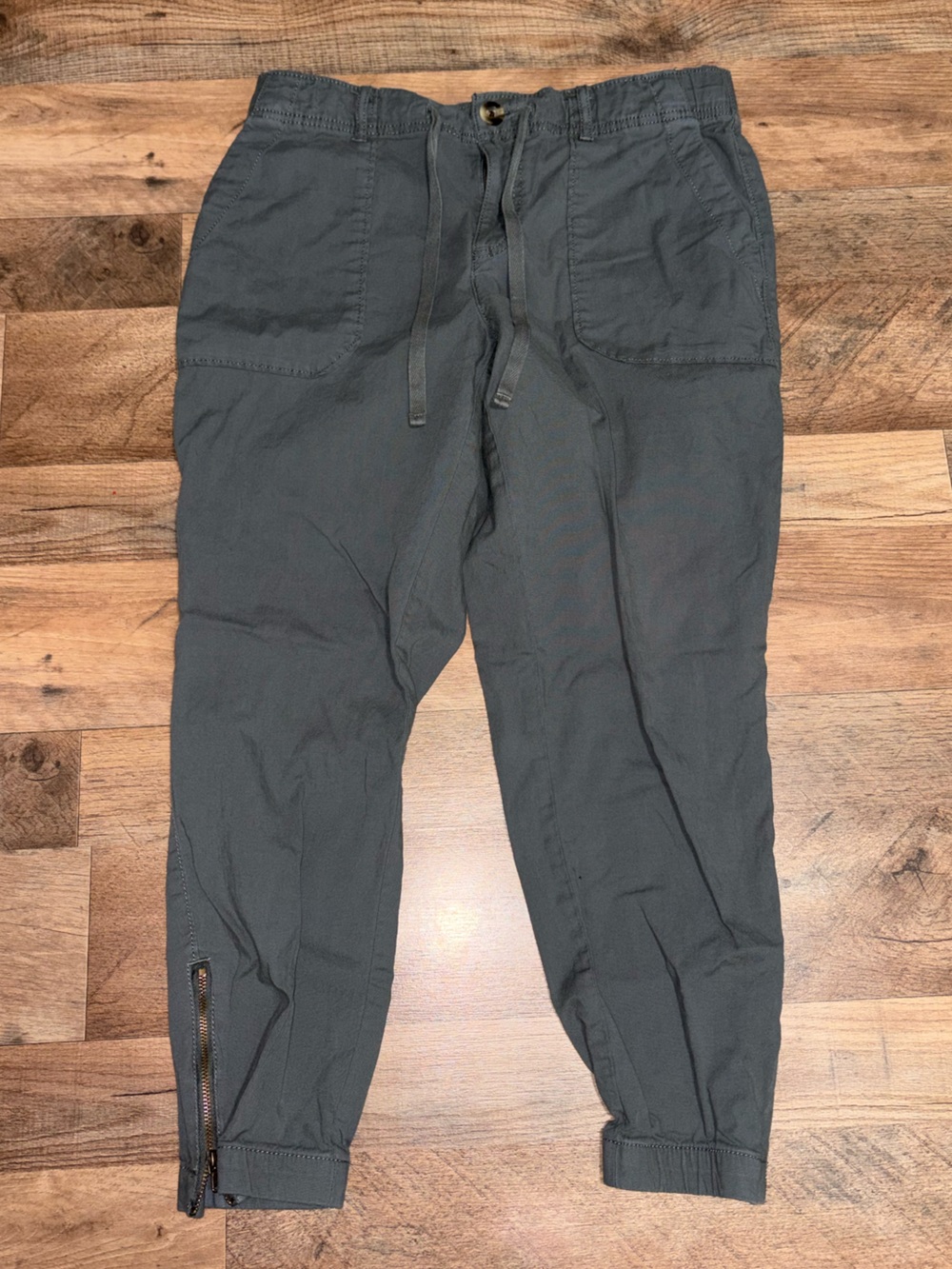 Sonoma Charcoal Gray Cargo Jogger Pants